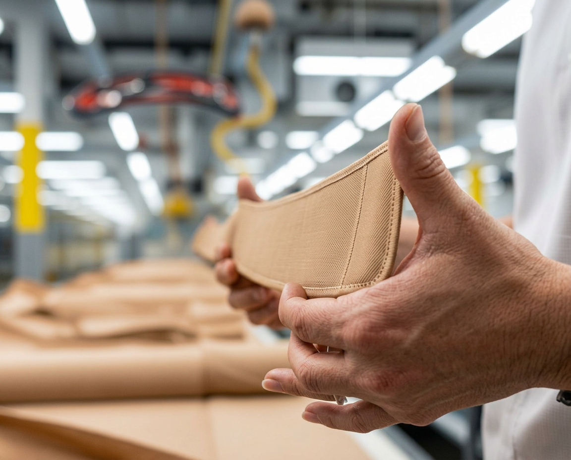Controle de qualidade de produtos ortopédicos em fábrica